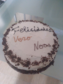 Una foto de Tarta red velvet