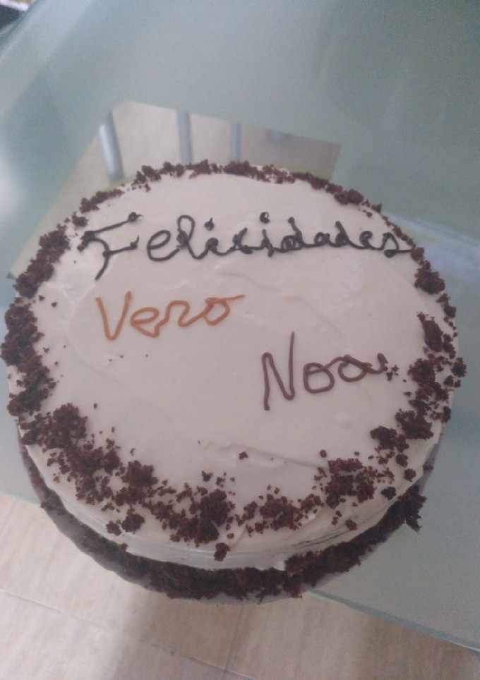 Una foto de Tarta red velvet