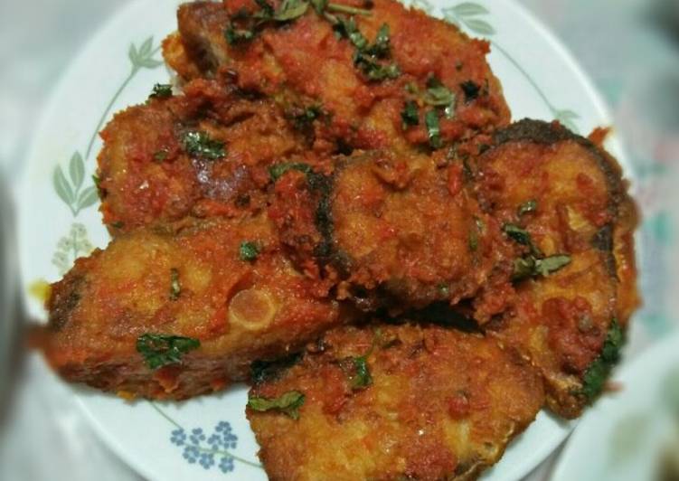 Recipe of Homemade Masala fish(grandma style)