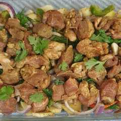 صينية لحم التكا مع البطاطس 🍢🥔-レシピのメイン写真