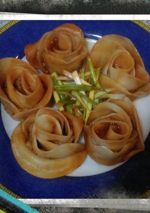 義式玫瑰花餃 的食譜成品照片