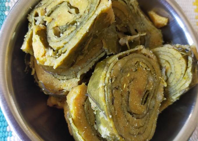 Steps to Make Thomas Keller Arbi leaves patra