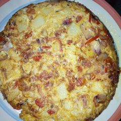 A picture of Potato Omelette.