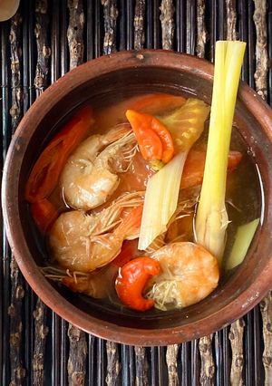 Foto resep Udang Kuah Asam Serai