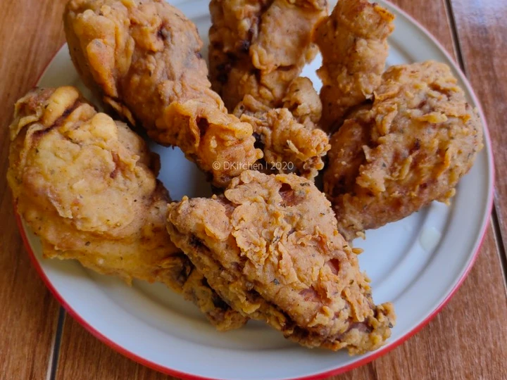 Cara Gampang Membuat Resep Ayam Goreng Kriting yang Lezat Sekali Anti Ribet, Lezat