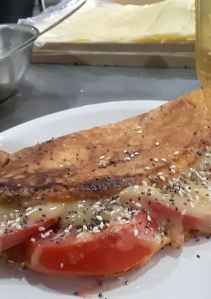 Una foto de Omelette Napolitano