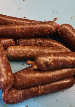 Foto resep Sosis Babi rumahan ala2 (bukan Lapjiong/ lapchiong)