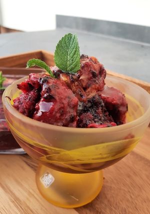 Bogyós sorbet recept fotója
