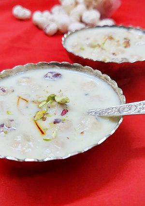 મખના ખીર(Makhana kheer recipe in Gujarati) રેસીપી મુખ્ય ફોટો