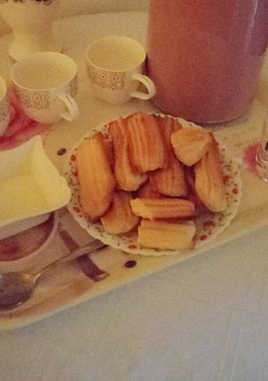 صورة لوصفة بسكويت الشاي "الخبيز" ☕