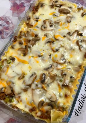 عکسی از دستور 🧀 لازانیا 🧀