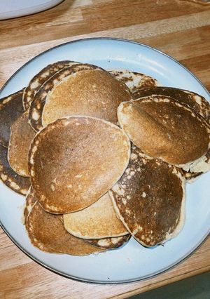 Una foto de Pancakes de avena