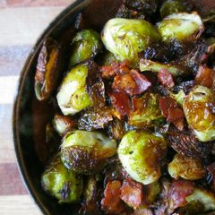 A picture of Roasted Brussel Sprouts.