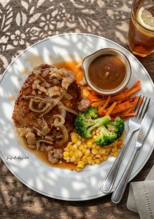 Foto resep Pan-Seared Tofu with Brown Sauce