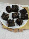 Oats and banana brownie