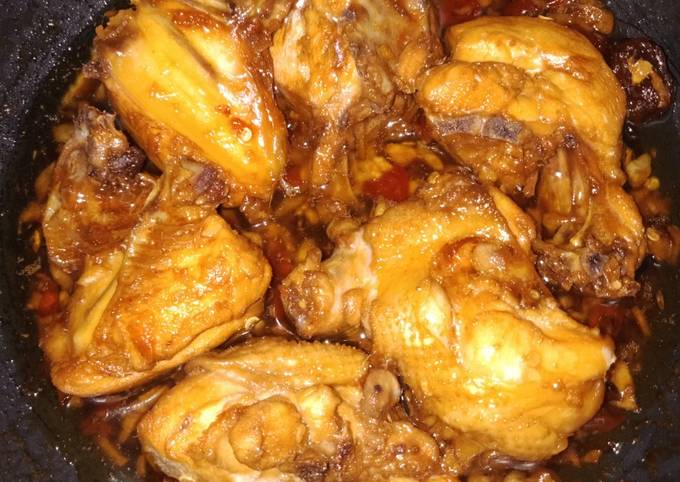 Ayam Kecap Asam Manis Jahe