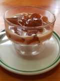 Gelatina de café con rompope