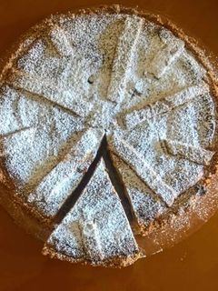 Foto di Crostata integrale con la ricotta e uvetta