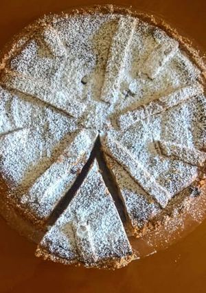 Foto di Crostata integrale con la ricotta e uvetta