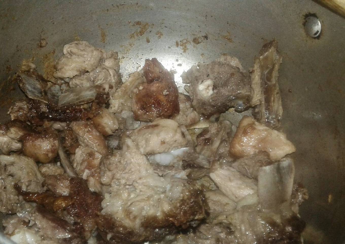Pan fried pork #authormarathon