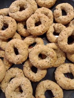 Una foto de Rosquillas de vino y semillas