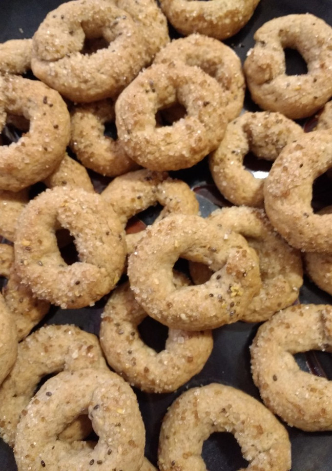 Una foto de Rosquillas de vino y semillas