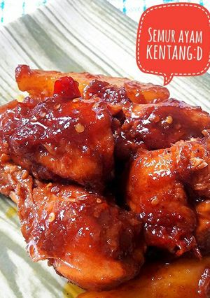 Foto resep Ayam kecap kentang