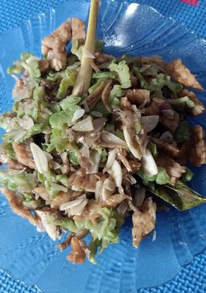 Foto resep Patete (Pare teri tempe)