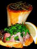 Mike's Beef Bone Marrow Appetizer