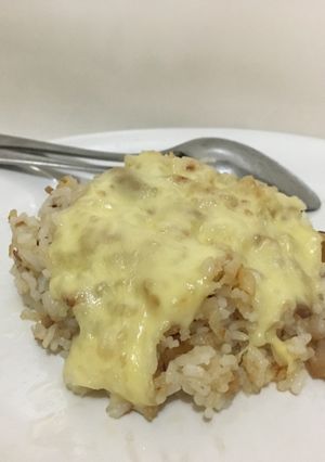 Foto resep Nasi Goreng Mozarella ala rumahan