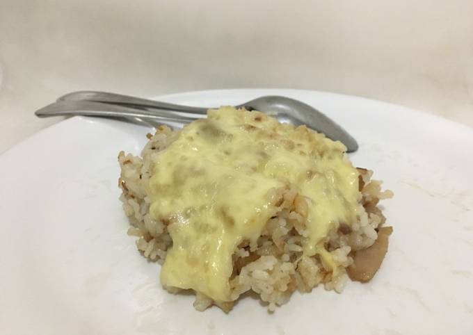 Nasi Goreng Mozarella ala rumahan