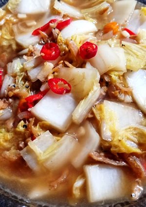 Foto resep Tumis Sawi Putih Teri