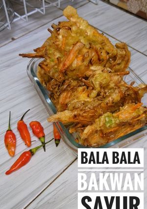Foto resep Bala Bala (Bakwan Sayur) Cocok Untuk Sarapan
