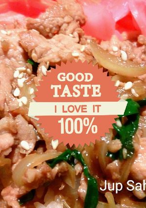รูปของ Inter Dish - ข้าวหน้าหมูซอสโซยุ (หมูผัดซีอิ๊ว)