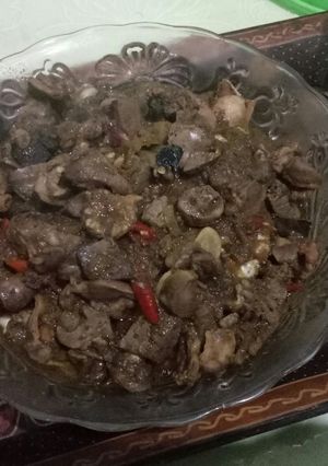 Foto resep Ati ampela telur bumbu kecap simpel