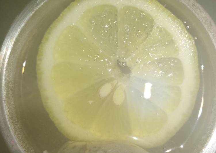 Infusión de limón y te de carqueja con azúcar negra 😋