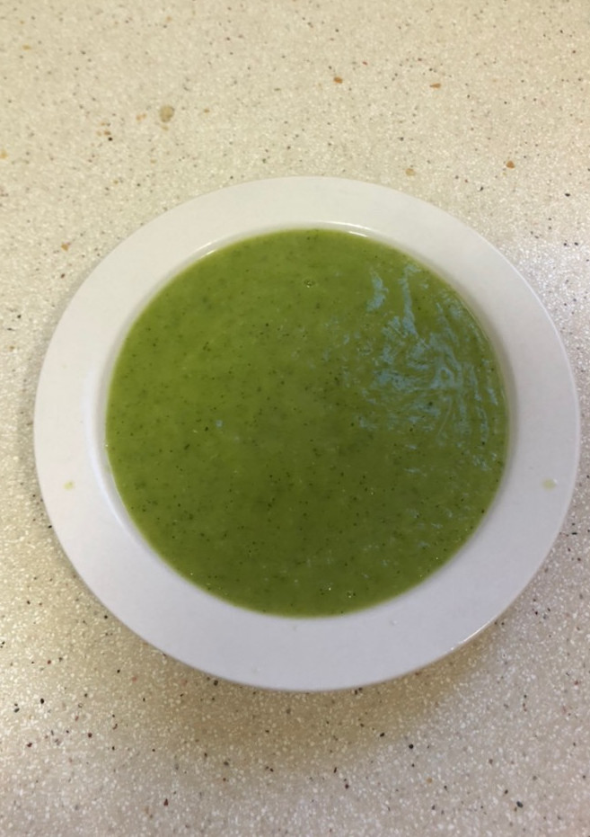 Una foto de Puré de verduras