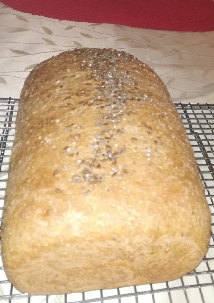Una foto de Pan de molde Integral