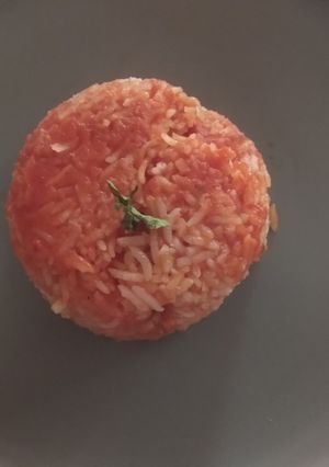Una foto de Arroz rojo