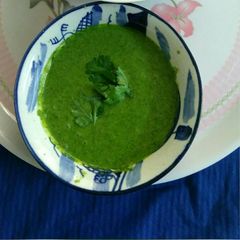 A picture of Coriander chutney.