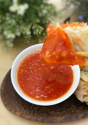 A picture of Chili Sauce for Siomay.