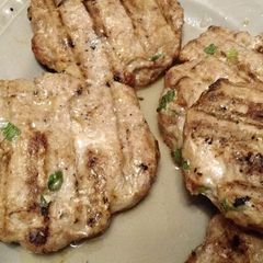 A picture of Monterey Jack Turkey Burgers.