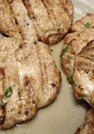 A picture of Monterey Jack Turkey Burgers.