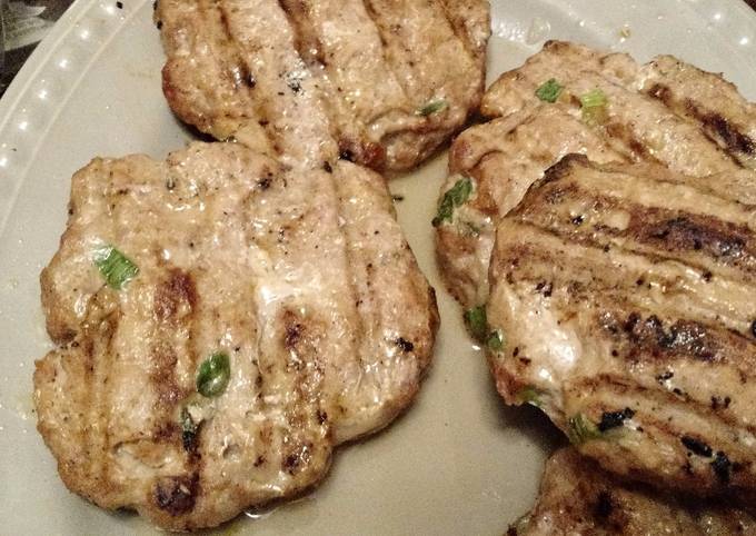 Recipe of Homemade Monterey Jack Turkey Burgers