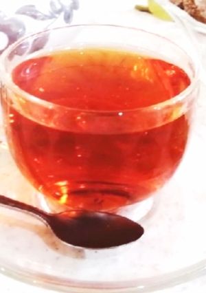عکسی از دستور دمنوش برگ به