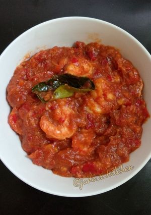Foto resep Udang Saos Padang