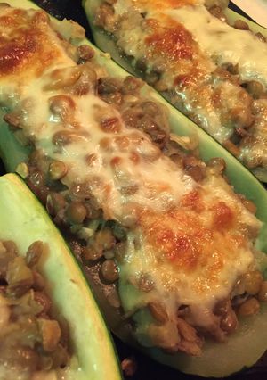 Una foto de Zapallo italiano vegetariano!