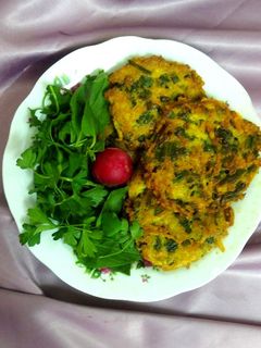 عکسی از دستور کوکو تره وپیازچه