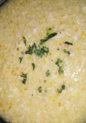 Foto resep Mpasi 1y sop jagung udang