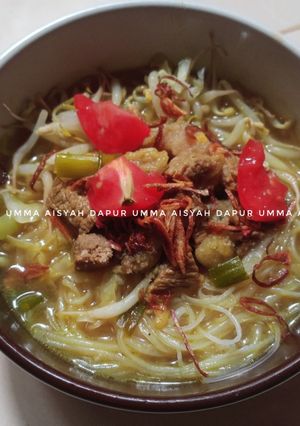 Foto resep Soto tetelan daging sapi